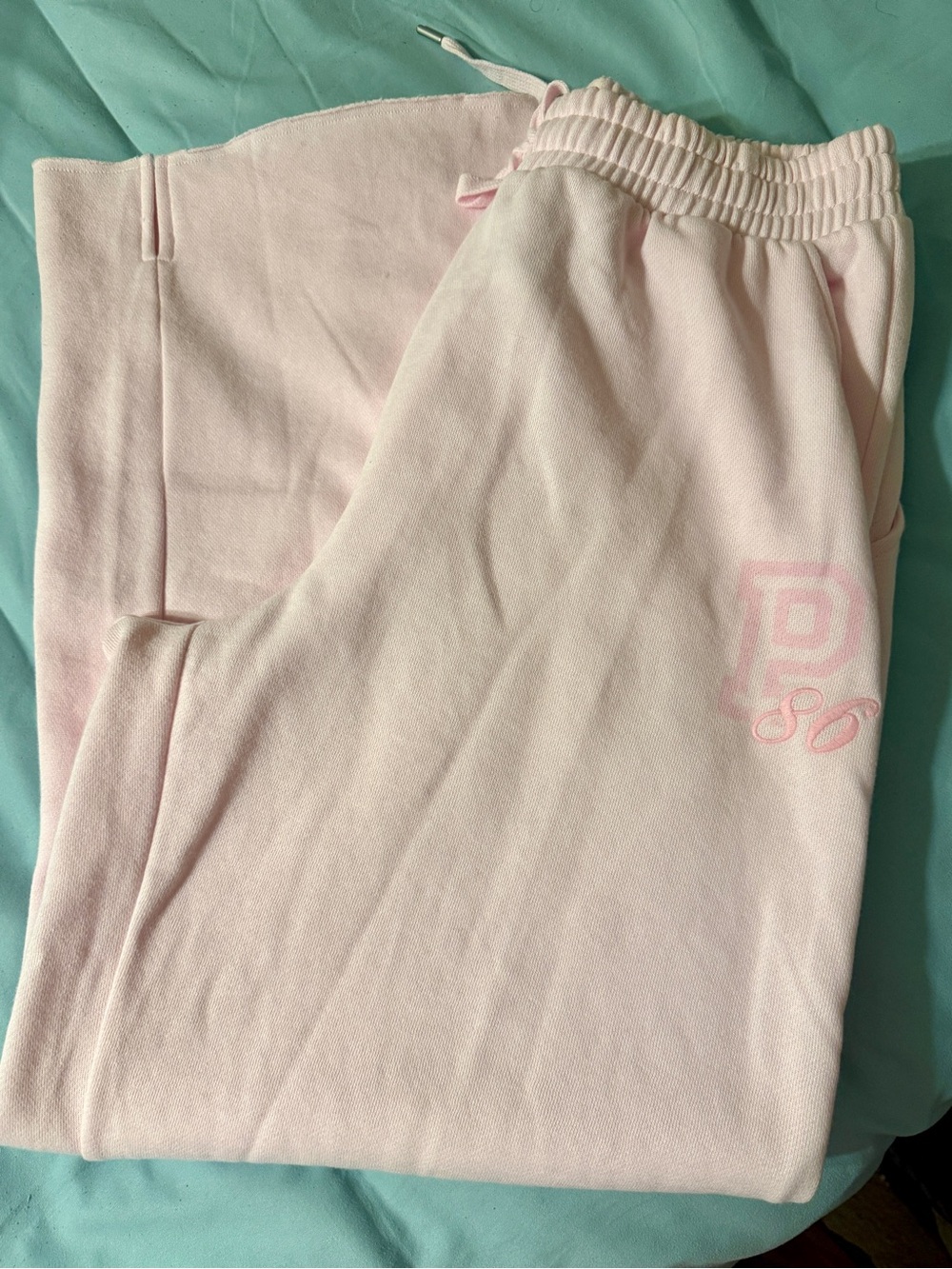 PINK Victoria's Secret Light Pink Logo Sweatpants